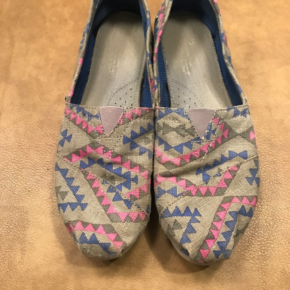 Toms classics ash indo size 9
